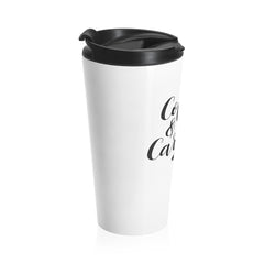 Coffee and Cardio Stainless Steel Travel Mug