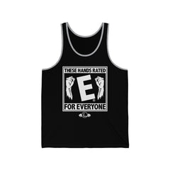 Rated E For Everyone - Unisex Jersey Tank