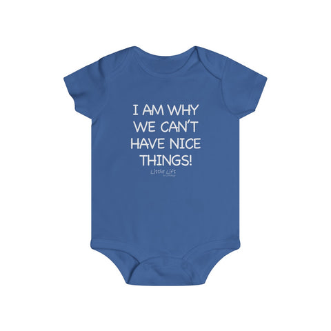 Can' t Have Nice Things Onesie