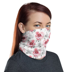 Red Rose Neck Gaiter