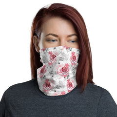 Red Rose Neck Gaiter