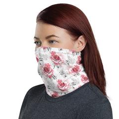 Red Rose Neck Gaiter