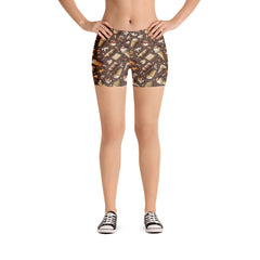 Dark Chocolate Cheat Day Mid-Rise Shorts