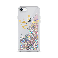 CUSTOM Liquid Glitter iPhone Case