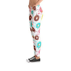 Donut Wasted Cheat Day Mid-Rise Leggings