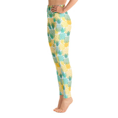 So Sweet Pineapple High Rise Leggings