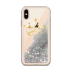 CUSTOM Liquid Glitter iPhone Case