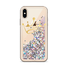 CUSTOM Liquid Glitter iPhone Case