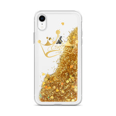 CUSTOM Liquid Glitter iPhone Case