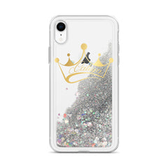 CUSTOM Liquid Glitter iPhone Case