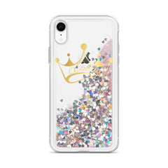 CUSTOM Liquid Glitter iPhone Case